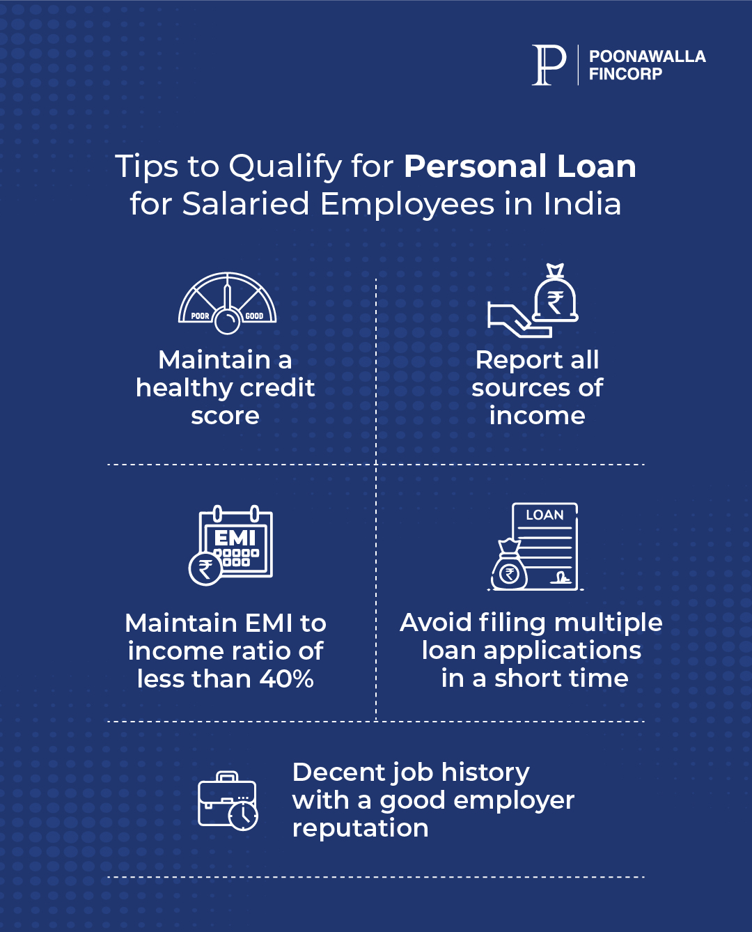 qualify personal loan for salaried employees